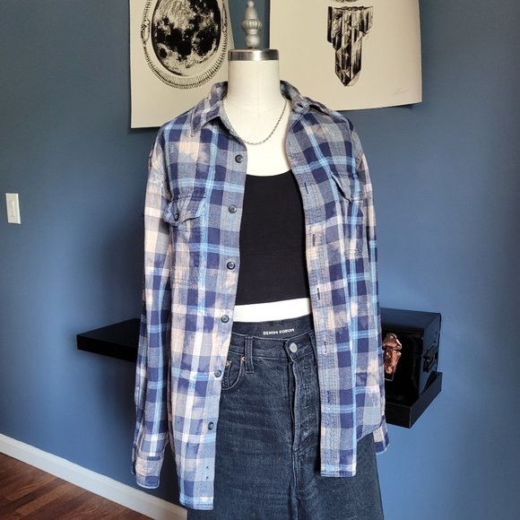 Urban Renewal Recycled Bleached Flannel (One Size) - Picture 5 of 8